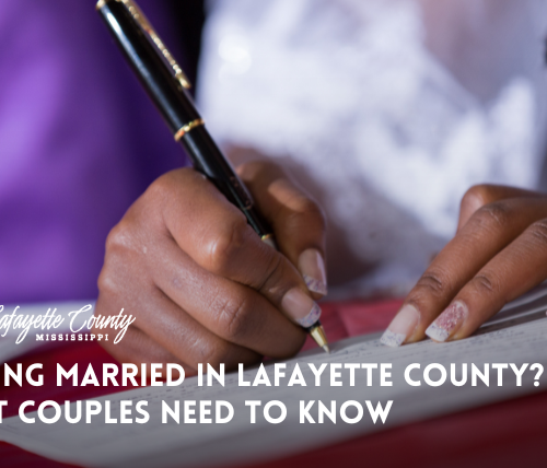 Lafayette County Circuit Clerk’s Office, where couples can apply for a marriage license
