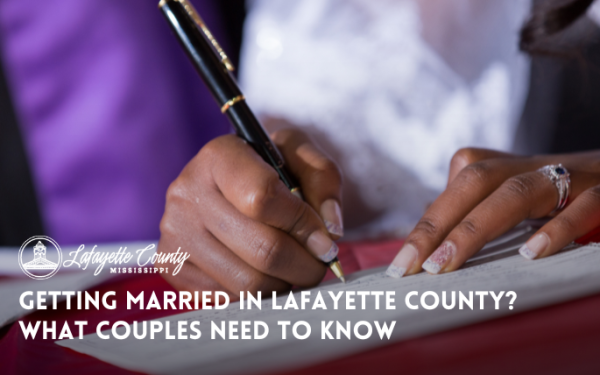 Lafayette County Circuit Clerk’s Office, where couples can apply for a marriage license